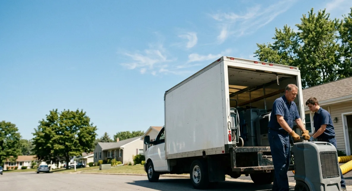 Water Damage Cleanup in Leesburg, OH near me